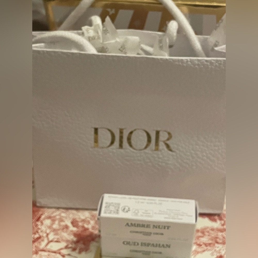 Christian Dior 2 Empty Boxes & Dior Gift Bag NEW - Picture 5 of 6